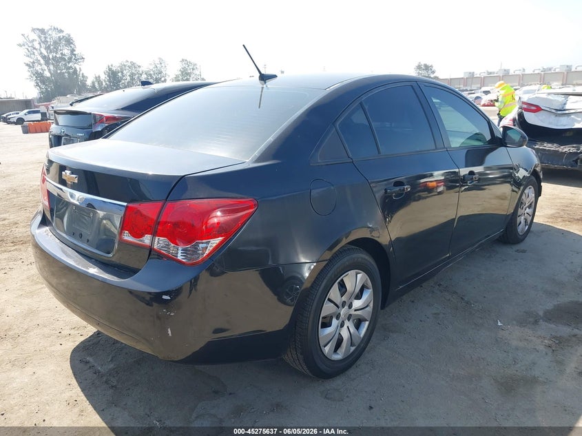 2013 Chevrolet Cruze VIN 1G1PA5SG7D7278970 IAAI salvage auction — FRONT END, Salvage Title, sold $100 on 2026-07-22 (photo 4)