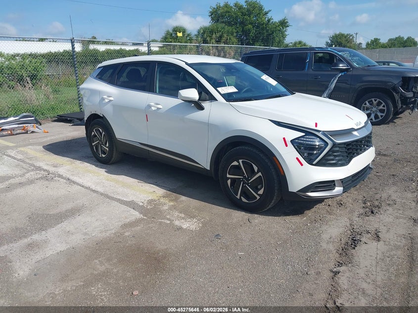 2024 Kia Sportage VIN KNDPU3DG1R7139831 IAAI salvage auction — REAR END, Salvage Title, sold $4,150 on 2026-07-22 (photo 1)