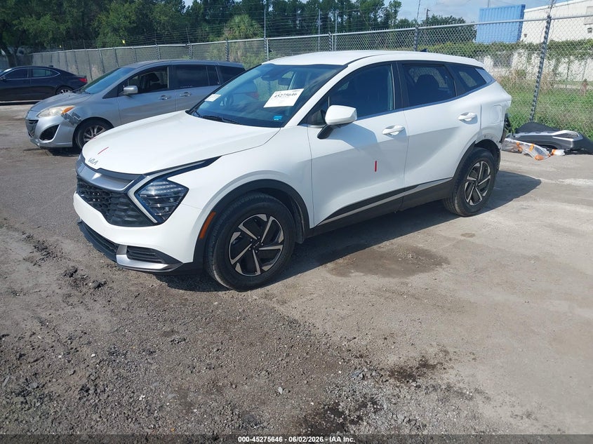 2024 Kia Sportage VIN KNDPU3DG1R7139831 IAAI salvage auction — REAR END, Salvage Title, sold $4,150 on 2026-07-22 (photo 2)