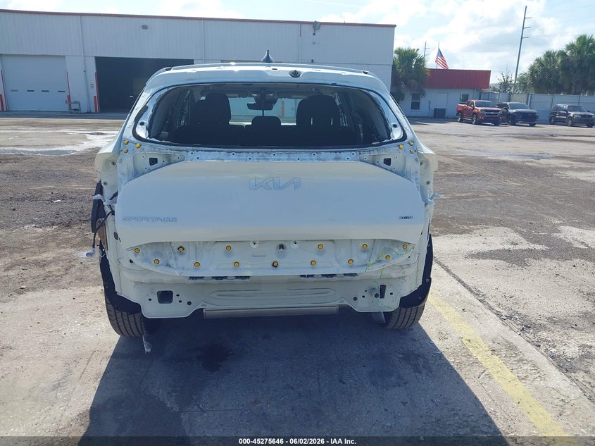 2024 Kia Sportage VIN KNDPU3DG1R7139831 IAAI salvage auction — REAR END, Salvage Title, sold $4,150 on 2026-07-22 (photo 6)