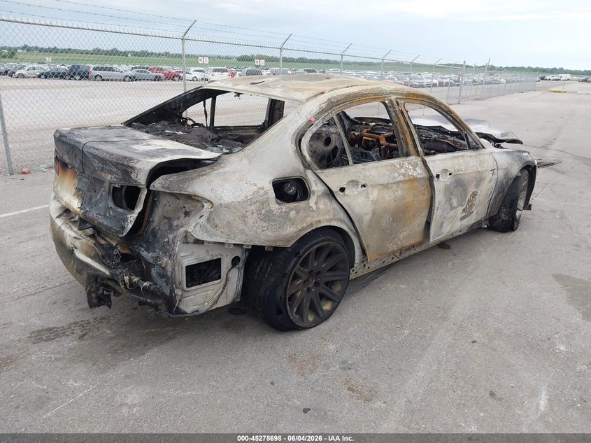 2015 BMW 3er VIN WBA3B1C59FK138845 IAAI salvage auction — TOTAL BURN, Salvage (Nebraska), sold $175 on 2026-08-06 (photo 4)