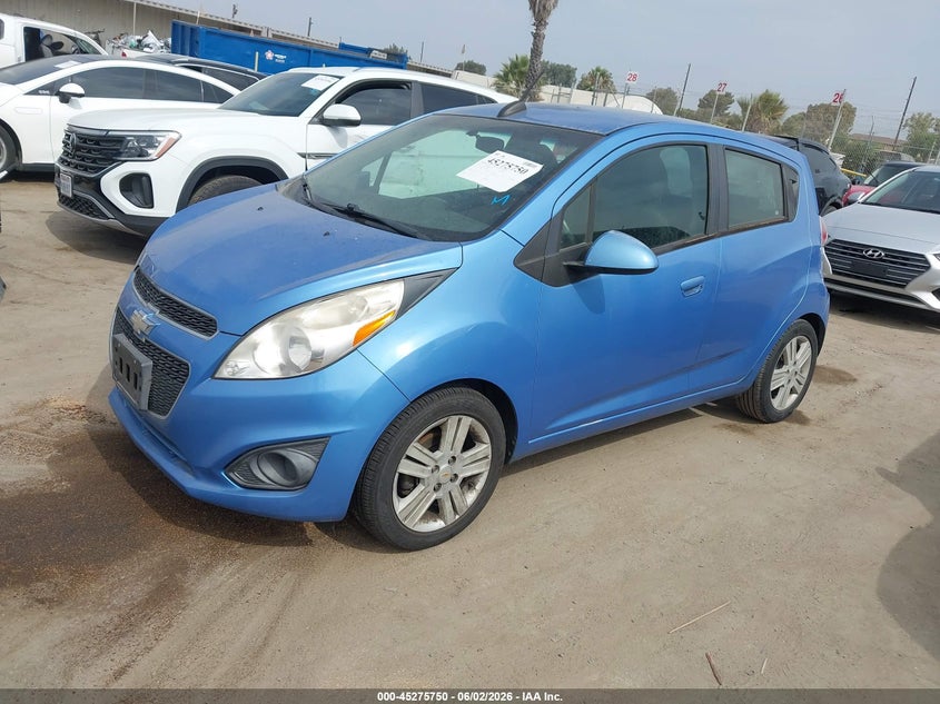2015 Chevrolet Spark VIN KL8CD6S99FC778281 IAAI salvage auction — UNDERCARRIAGE, Clear - Dealer Only (California), sold $325 on 2026-07-15 (photo 2)