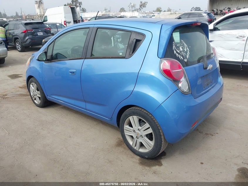 2015 Chevrolet Spark VIN KL8CD6S99FC778281 IAAI salvage auction — UNDERCARRIAGE, Clear - Dealer Only (California), sold $325 on 2026-07-15 (photo 3)