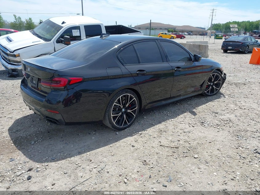 2022 BMW 5er VIN WBA13BK09NCK21703 IAAI salvage auction — FRONT END, Salvage Title, sold $20,100 on 2026-07-09 (photo 4)