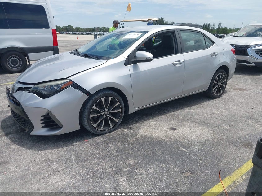 2018 Toyota Corolla VIN 5YFBURHE7JP776943 IAAI salvage auction — RIGHT FRONT, Salvage Title, sold $3,850 on 2026-07-09 (photo 2)