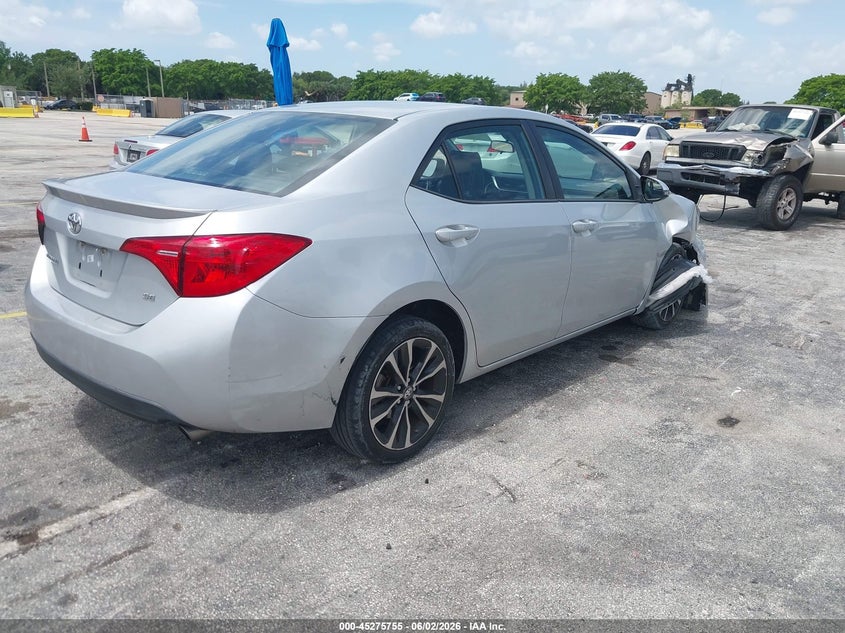 2018 Toyota Corolla VIN 5YFBURHE7JP776943 IAAI salvage auction — RIGHT FRONT, Salvage Title, sold $3,850 on 2026-07-09 (photo 4)