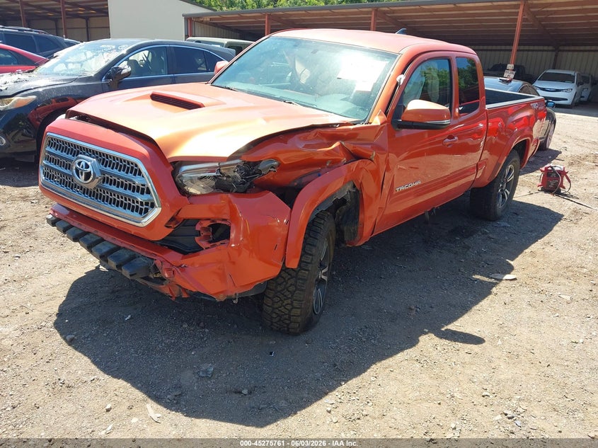 2016 Toyota Tacoma VIN 5TFSZ5ANXGX006198 IAAI salvage auction — FRONT END, Salvage Title, sold $4,500 on 2026-07-22 (photo 2)