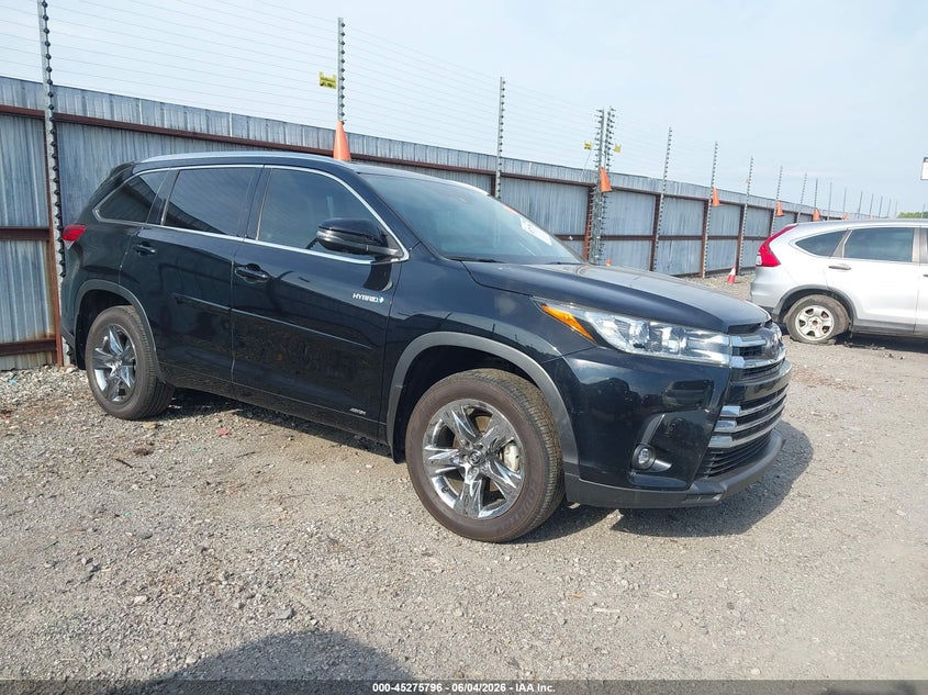 2019 Toyota Highlander VIN 5TDDGRFH5KS074853 — IAAI salvage auction photo