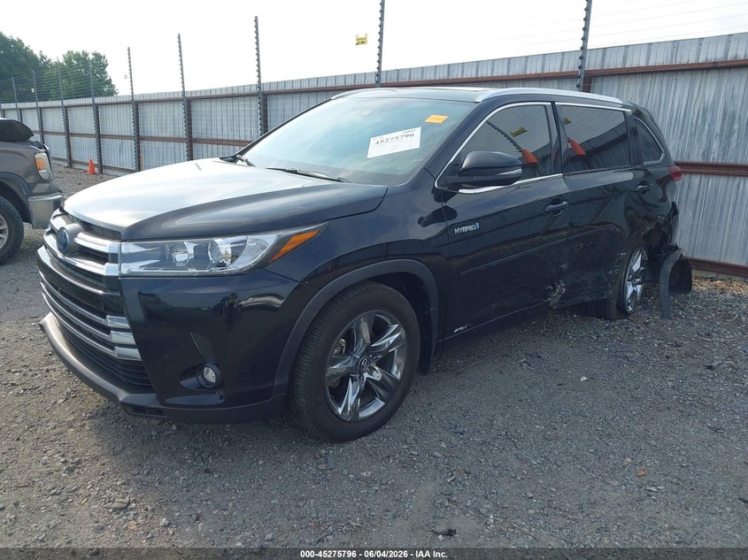 2019 Toyota Highlander VIN 5TDDGRFH5KS074853 IAAI salvage auction — SIDE, Salvage Title, sold $7,100 on 2026-08-22 (photo 2)