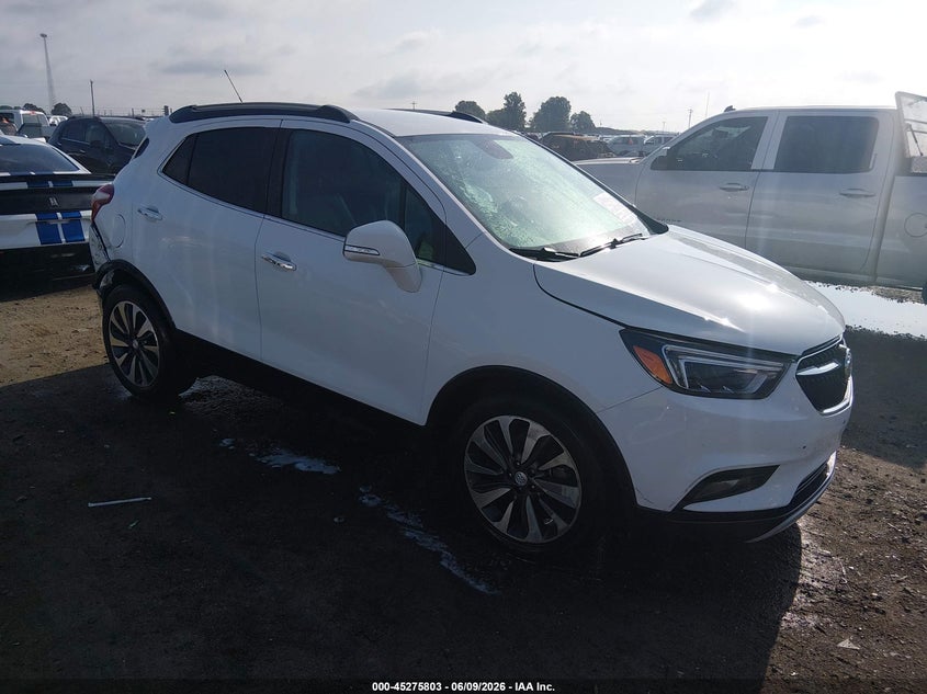 2017 Buick Encore VIN KL4CJCSB4HB189224 IAAI salvage auction — LEFT & RIGHT, Clear (Arkansas), sold $1,550 on 2026-07-29 (photo 1)