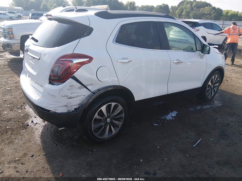 2017 Buick Encore VIN KL4CJCSB4HB189224 IAAI salvage auction — LEFT & RIGHT, Clear (Arkansas), sold $1,550 on 2026-07-29 (photo 4)