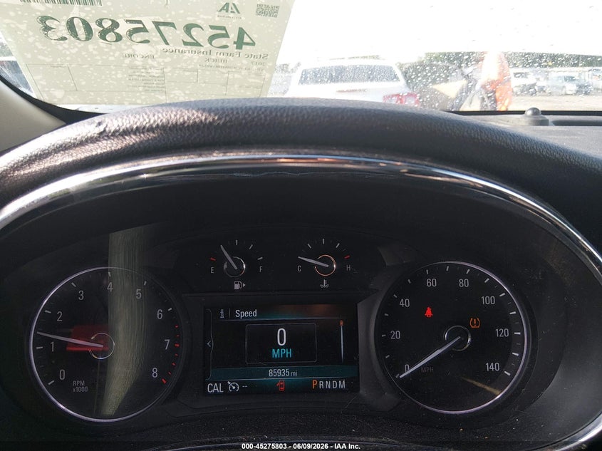 2017 Buick Encore VIN KL4CJCSB4HB189224 IAAI salvage auction — LEFT & RIGHT, Clear (Arkansas), sold $1,550 on 2026-07-29 (photo 7)