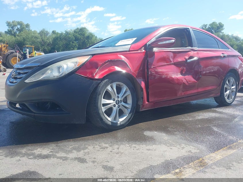 2011 Hyundai Sonata VIN 5NPEC4AC1BH041076 IAAI salvage auction — LEFT SIDE, Salvage (Idaho), sold $500 on 2026-07-16 (photo 2)