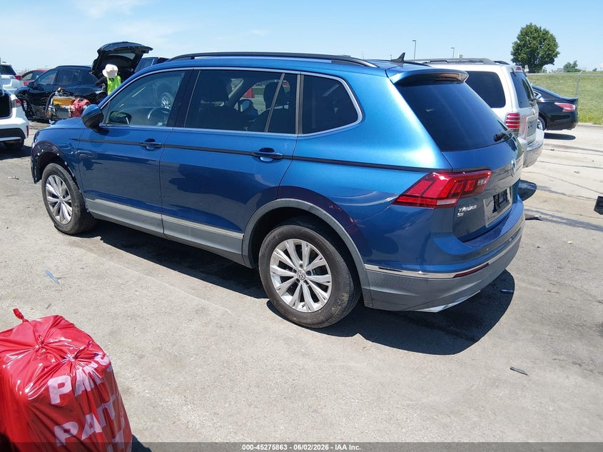2018 Volkswagen Tiguan VIN 3VV3B7AX8JM047238 IAAI salvage auction — RIGHT FRONT, Salvage (Tennessee), sold $3,400 on 2026-07-29 (photo 3)