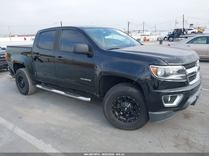 2019 Chevrolet Colorado VIN 1GCGSBEA0K1199781 IAAI salvage auction — FRONT END, Salvage Title, sold $5,500 on 2026-07-09 (photo 1)