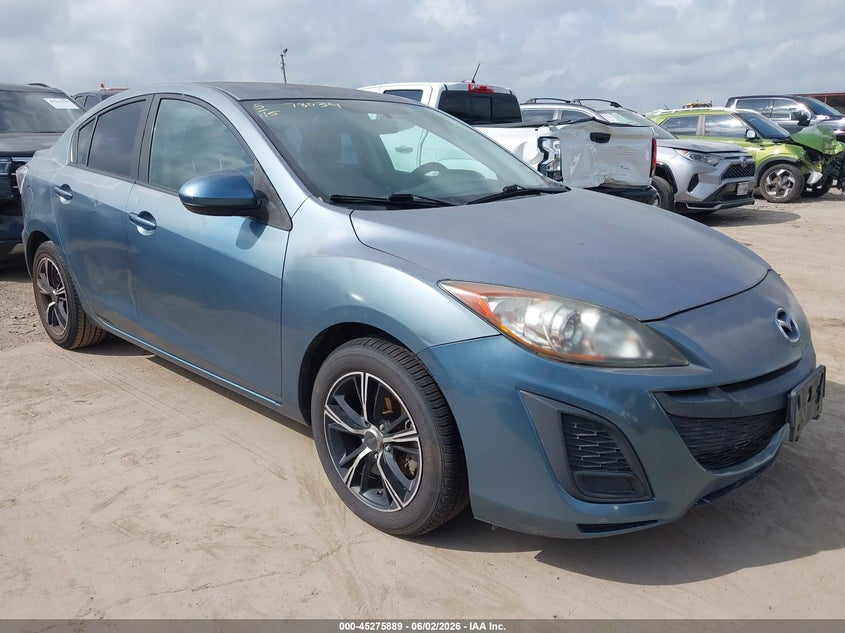 2011 Mazda 3 VIN JM1BL1UF3B1449772 IAAI salvage auction — NORMAL WEAR, Original (Texas), sold $300 on 2026-07-07 (photo 1)