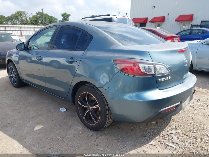 2011 Mazda 3 VIN JM1BL1UF3B1449772 IAAI salvage auction — NORMAL WEAR, Original (Texas), sold $300 on 2026-07-07 (photo 3)