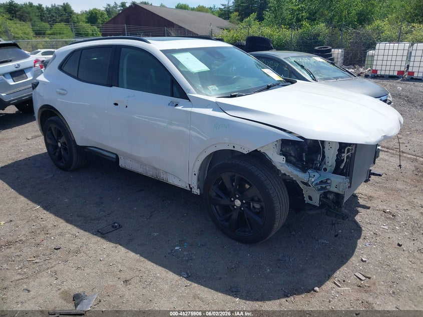 2021 Buick Envision VIN LRBFZPR41MD192055 IAAI salvage auction — FRONT END, Salvage Title, sold $3,650 on 2026-07-24 (photo 1)