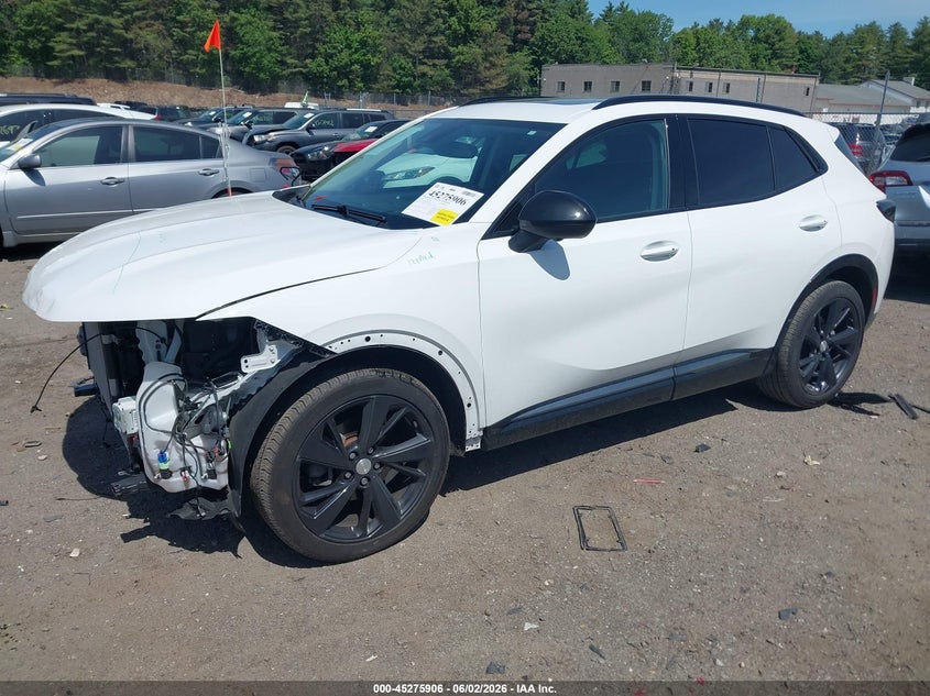 2021 Buick Envision VIN LRBFZPR41MD192055 IAAI salvage auction — FRONT END, Salvage Title, sold $3,650 on 2026-07-24 (photo 2)