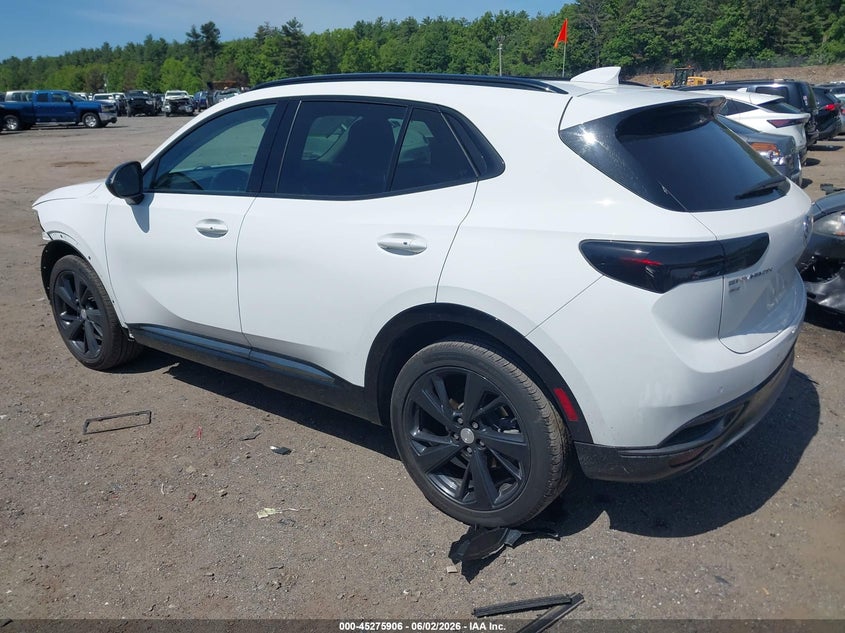 2021 Buick Envision VIN LRBFZPR41MD192055 IAAI salvage auction — FRONT END, Salvage Title, sold $3,650 on 2026-07-24 (photo 3)