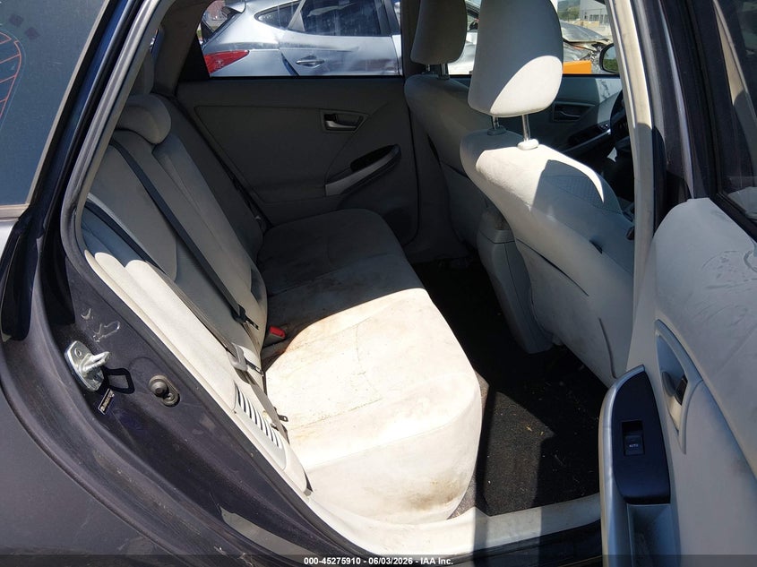 2012 Toyota Prius VIN JTDKN3DU5C1527345 IAAI salvage auction — RIGHT FRONT, Salvage Title, sold $225 on 2026-07-09 (photo 8)