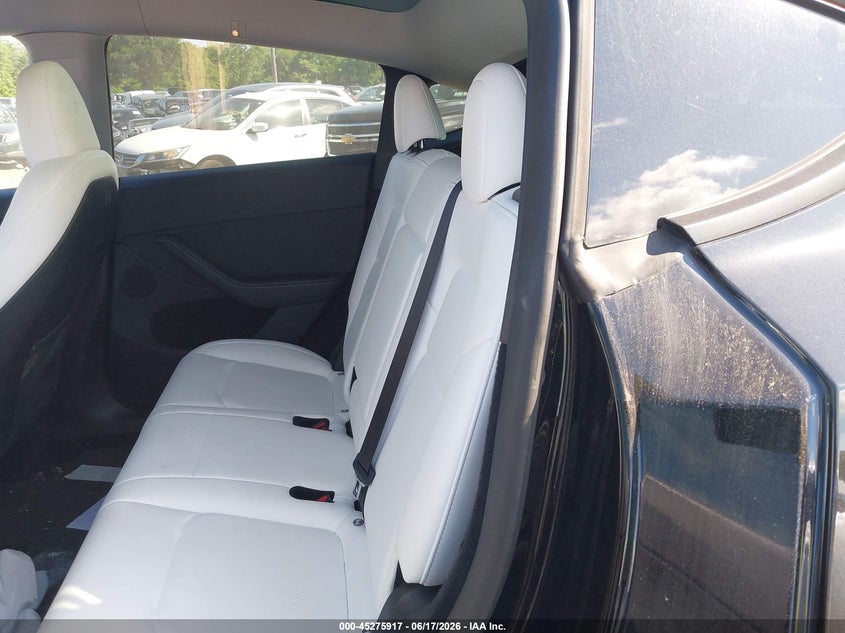 2024 Tesla Model y VIN 7SAYGDEE8RA219619 IAAI salvage auction — FRONT END, Salvage Title, sold $4,400 on 2026-07-28 (photo 8)