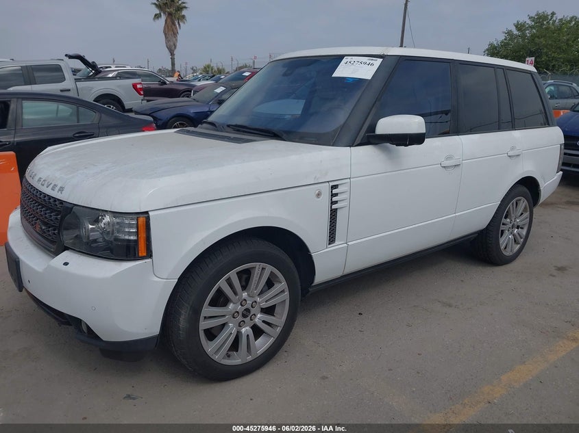 2012 Land rover RANGE ROVER VIN SALMF1D46CA383534 IAAI salvage auction — UNDERCARRIAGE, Salvage Title, sold $1,500 on 2026-07-29 (photo 2)