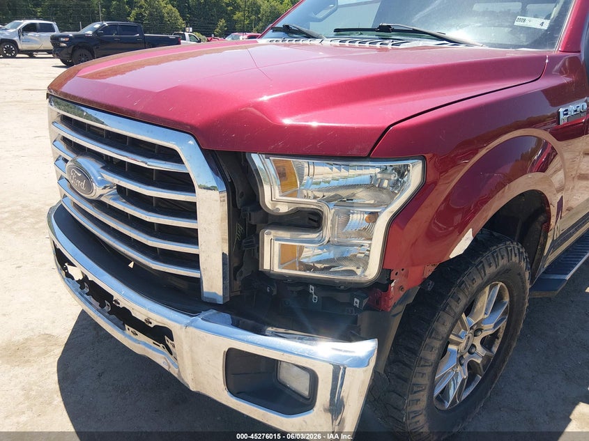 2016 Ford F-150 VIN 1FTEW1EF5GFB24330 IAAI salvage auction — FRONT & REAR, Salvage Title, sold $2,950 on 2026-07-31 (photo 6)