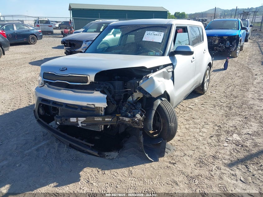 2014 Kia Soul VIN KNDJN2A28E7737415 IAAI salvage auction — LEFT FRONT, Salvage (Idaho), sold $25 on 2026-07-28 (photo 2)