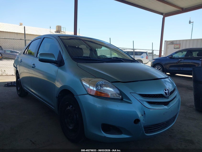 2008 Toyota Yaris VIN JTDBT923681289418 IAAI salvage auction — SIDE, Salvage (California), sold $750 on 2026-07-21 (photo 1)