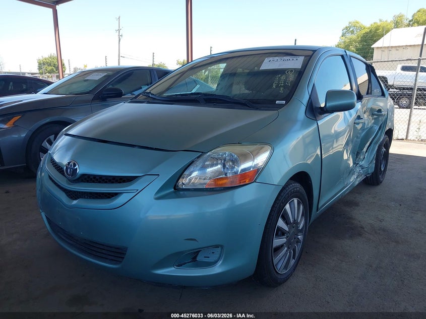 2008 Toyota Yaris VIN JTDBT923681289418 IAAI salvage auction — SIDE, Salvage (California), sold $750 on 2026-07-21 (photo 2)