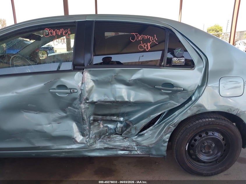 2008 Toyota Yaris VIN JTDBT923681289418 IAAI salvage auction — SIDE, Salvage (California), sold $750 on 2026-07-21 (photo 6)