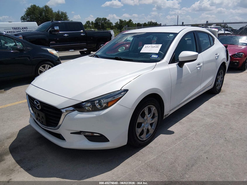 2017 Mazda 3 VIN 3MZBN1U77HM105776 IAAI salvage auction — REAR END, Salvage Title, sold $2,100 on 2026-07-23 (photo 2)