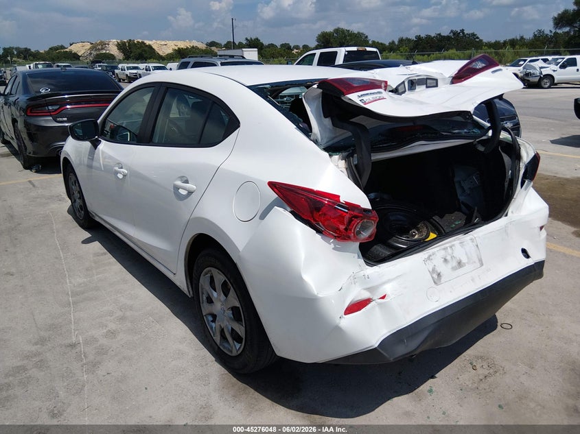 2017 Mazda 3 VIN 3MZBN1U77HM105776 IAAI salvage auction — REAR END, Salvage Title, sold $2,100 on 2026-07-23 (photo 3)