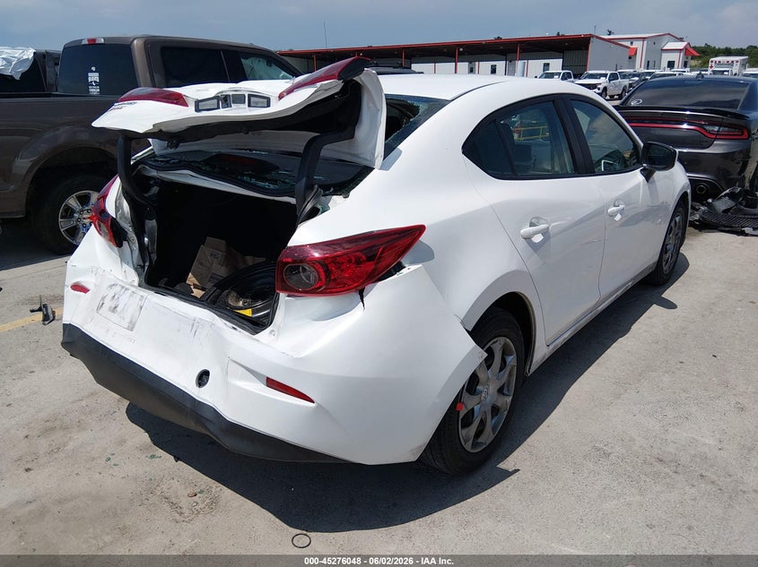 2017 Mazda 3 VIN 3MZBN1U77HM105776 IAAI salvage auction — REAR END, Salvage Title, sold $2,100 on 2026-07-23 (photo 4)