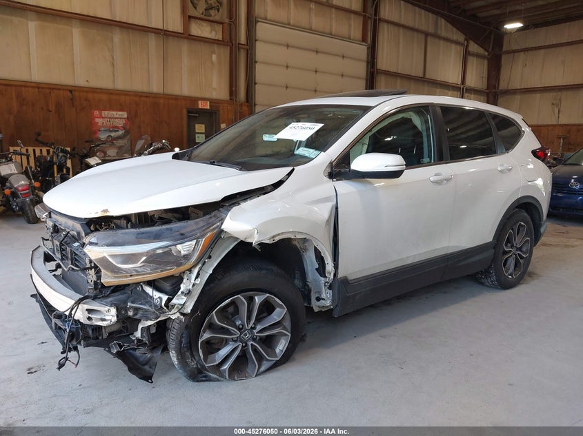 2020 Honda Cr-v VIN 2HKRW2H82LH625695 IAAI salvage auction — FRONT END, Salvage Title, sold $4,550 on 2026-07-10 (photo 2)