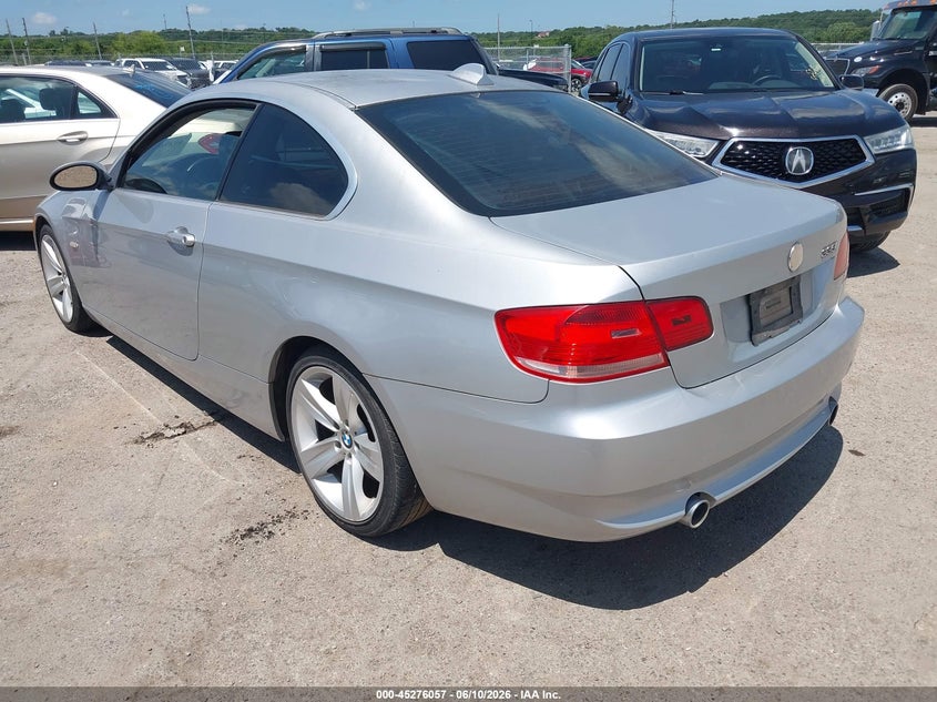 2007 BMW 3er VIN WBAWB73557PV82065 IAAI salvage auction — NORMAL WEAR, Clear - Public Restricted (Oklahoma), sold $425 on 2026-07-07 (photo 3)