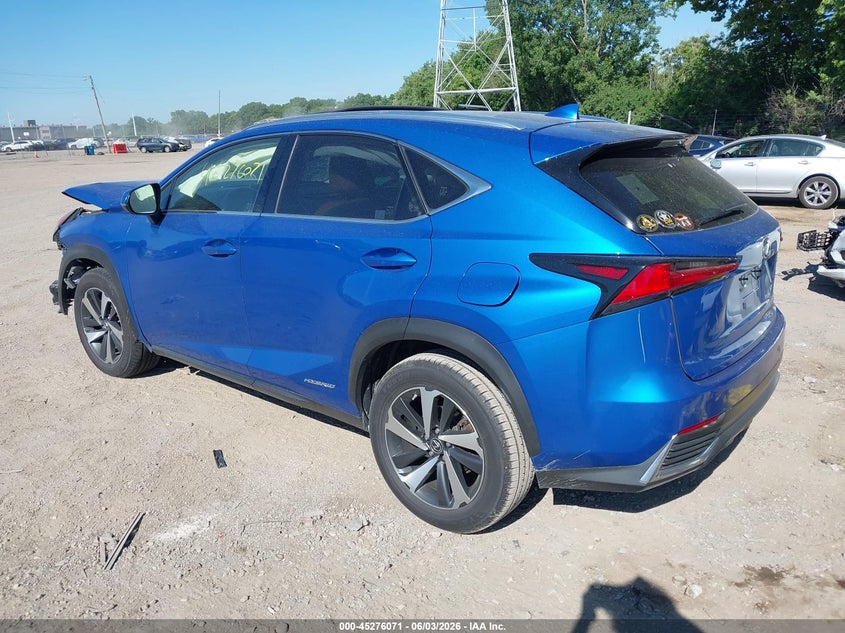 2020 Lexus Nx VIN JTJGJRDZ7L2138391 IAAI salvage auction — FRONT END, Salvage Title, sold $5,250 on 2026-07-29 (photo 3)