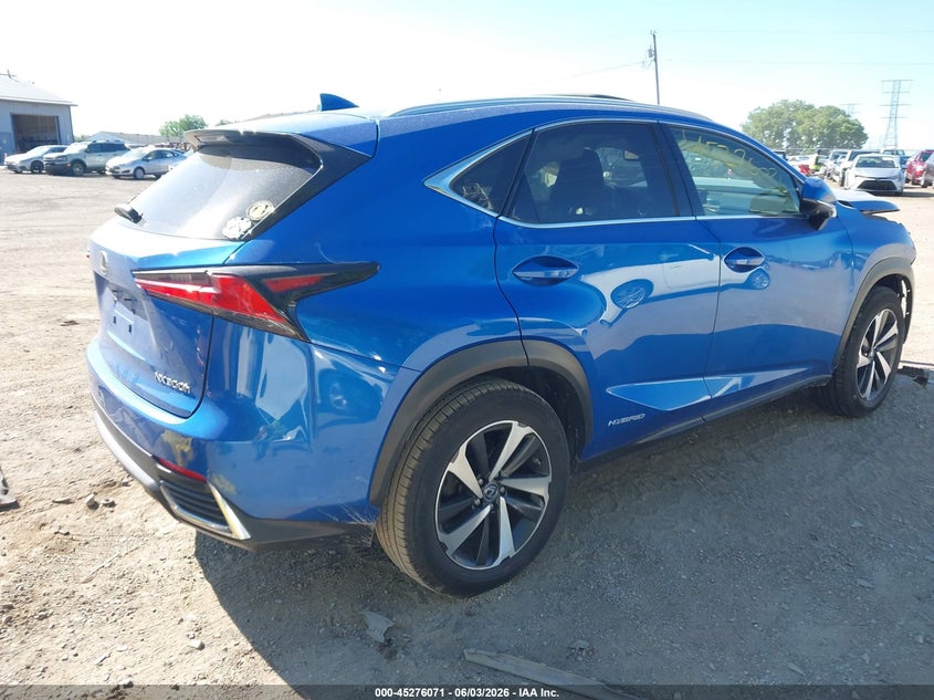 2020 Lexus Nx VIN JTJGJRDZ7L2138391 IAAI salvage auction — FRONT END, Salvage Title, sold $5,250 on 2026-07-29 (photo 4)