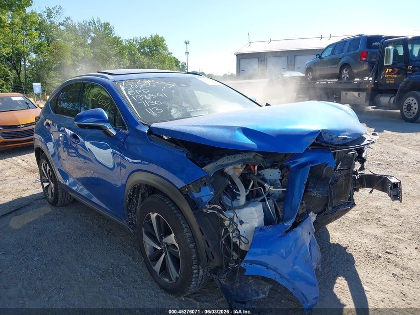 2020 Lexus Nx VIN JTJGJRDZ7L2138391 IAAI salvage auction — FRONT END, Salvage Title, sold $5,250 on 2026-07-29 (photo 6)