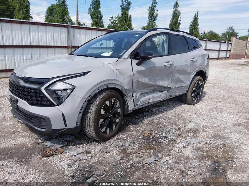 2023 Kia Sportage VIN 5XYK6CAF5PG107223 IAAI salvage auction — LEFT SIDE, Salvage (Missouri), sold $5,900 on 2026-07-27 (photo 2)