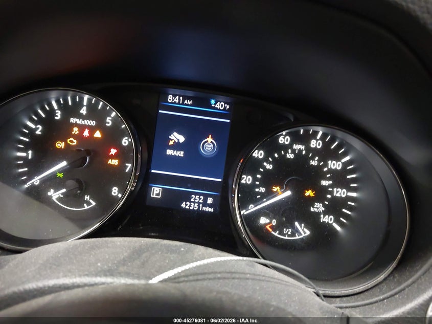 2020 Nissan Rogue VIN KNMAT2MV3LP532741 IAAI salvage auction — FRONT END, Salvage Title, sold $2,450 on 2026-07-30 (photo 7)