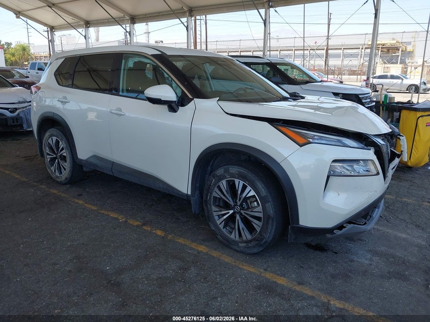 2021 Nissan Rogue VIN JN8AT3BB2MW226043 IAAI salvage auction — FRONT END, Salvage Title, sold $4,000 on 2026-07-21 (photo 1)