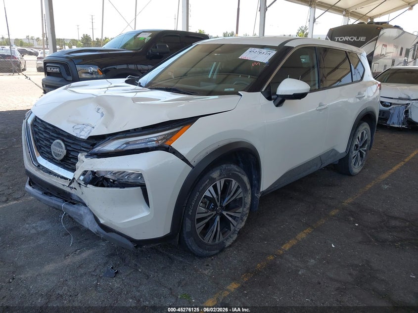 2021 Nissan Rogue VIN JN8AT3BB2MW226043 IAAI salvage auction — FRONT END, Salvage Title, sold $4,000 on 2026-07-21 (photo 2)