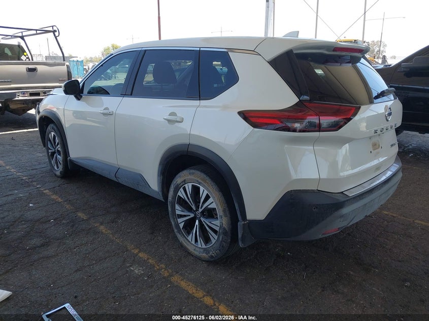 2021 Nissan Rogue VIN JN8AT3BB2MW226043 IAAI salvage auction — FRONT END, Salvage Title, sold $4,000 on 2026-07-21 (photo 3)