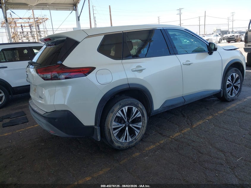 2021 Nissan Rogue VIN JN8AT3BB2MW226043 IAAI salvage auction — FRONT END, Salvage Title, sold $4,000 on 2026-07-21 (photo 4)