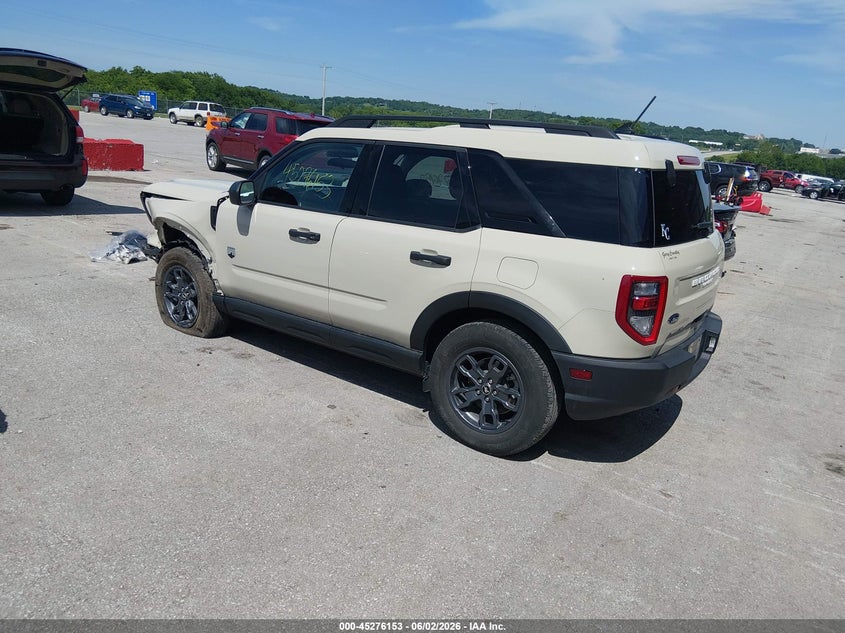 2024 Ford Bronco sport VIN 3FMCR9B65RRE63169 IAAI salvage auction — LEFT FRONT, Salvage Title, sold $7,650 on 2026-07-30 (photo 3)