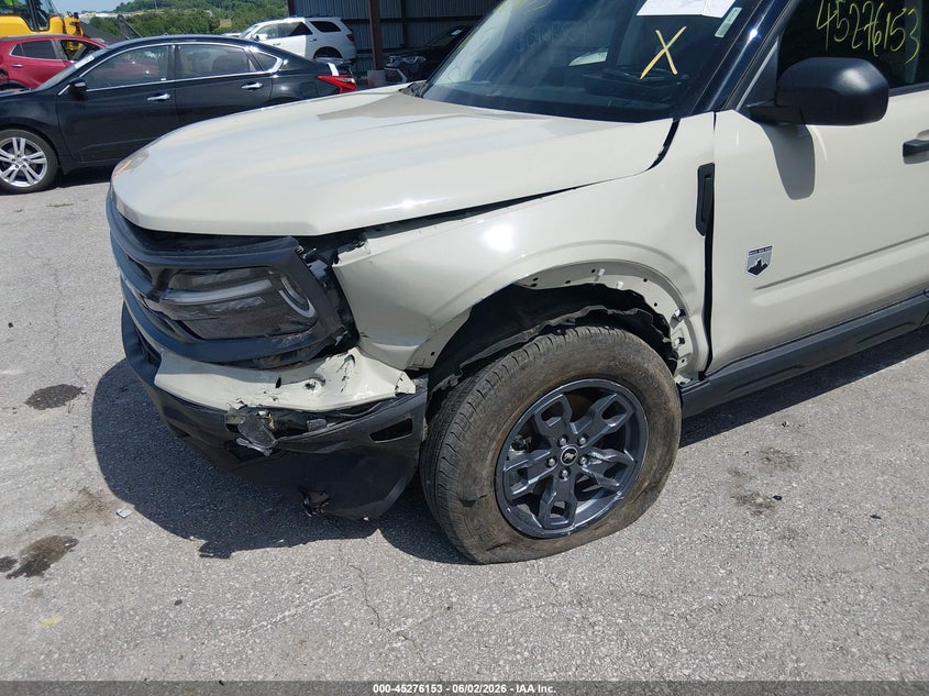 2024 Ford Bronco sport VIN 3FMCR9B65RRE63169 IAAI salvage auction — LEFT FRONT, Salvage Title, sold $7,650 on 2026-07-30 (photo 6)