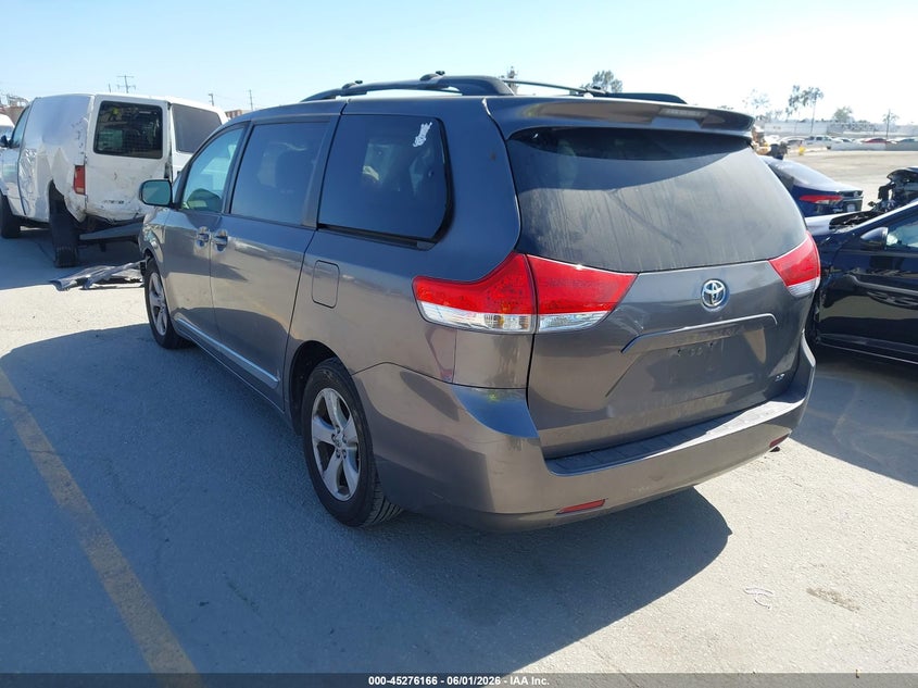 2011 Toyota Sienna VIN 5TDKK3DC1BS150353 IAAI salvage auction — RIGHT FRONT, Salvage (California), sold $25 on 2026-07-08 (photo 3)