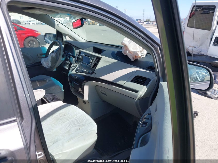 2011 Toyota Sienna VIN 5TDKK3DC1BS150353 IAAI salvage auction — RIGHT FRONT, Salvage (California), sold $25 on 2026-07-08 (photo 5)